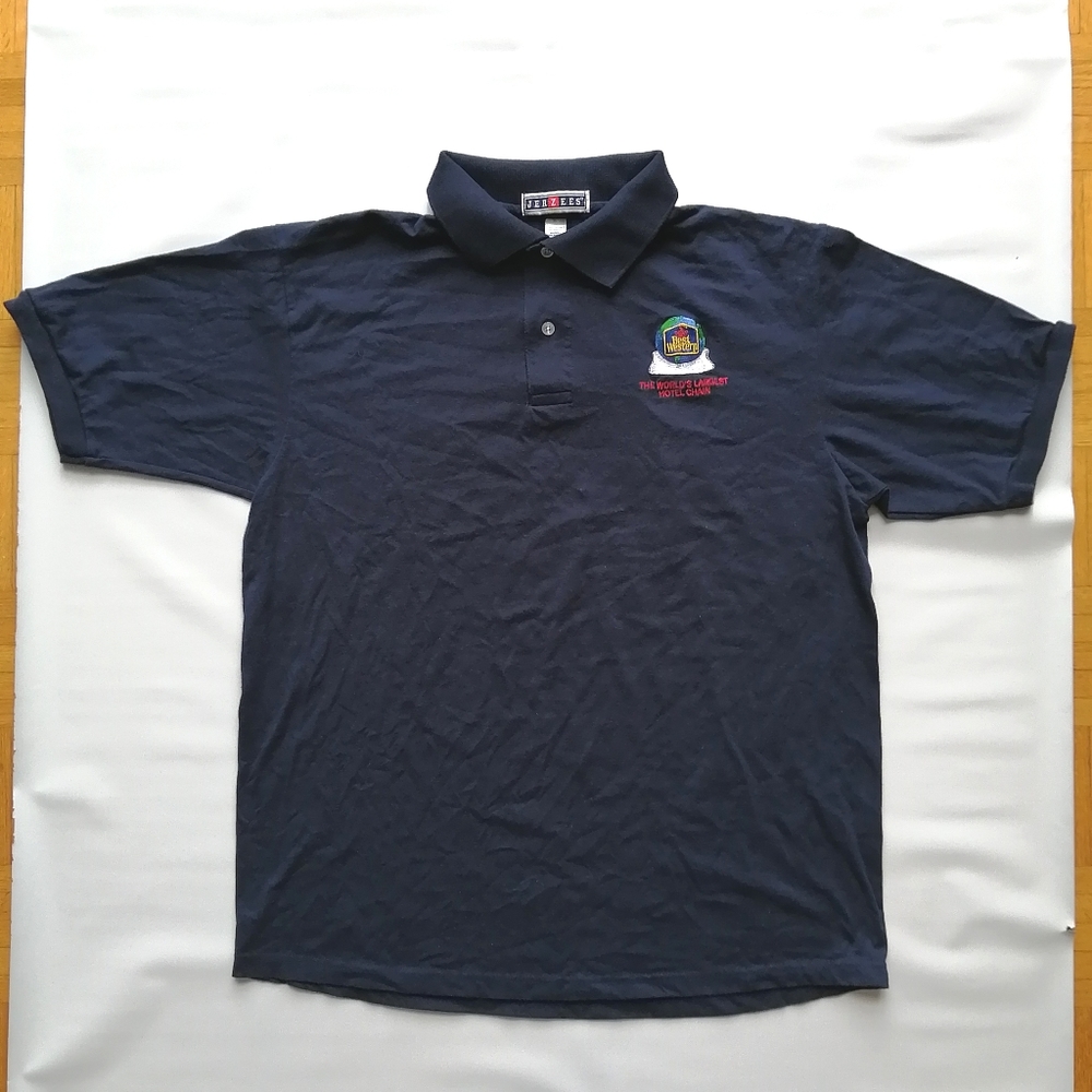 Best Western Navy Polo Large